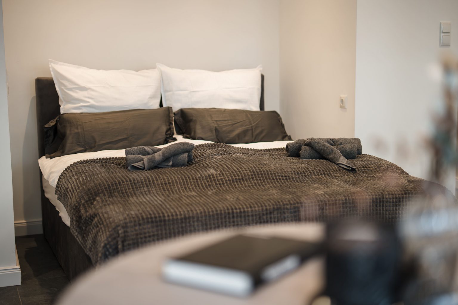 Entspannendes Doppelbett